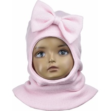 Detská kukla s mašličkou svetlo ružová