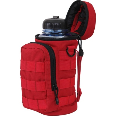 Rothco Molle na fľašu červený