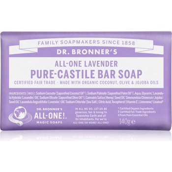 Dr. Bronner's Lavender твърд сапун 140 гр
