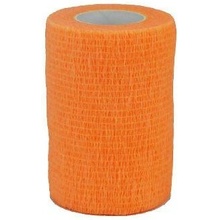 CVET ovínadlo elast. samoad.7, 5 cm x4, 5 m oranžové 1 ks