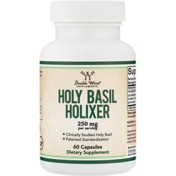 Image 1 of Double Wood Supplements Holy Basil Holixer 250 mg [60 капсули]