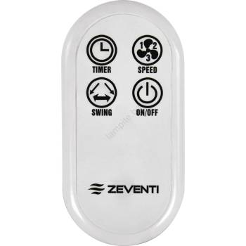 ZEVENTI - Дистанционно управление за вентилатори freeze бял (zv0022)