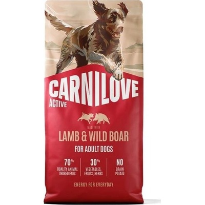 Carnilove Active Adult Lamb & Wild Boar All Breeds 12 kg