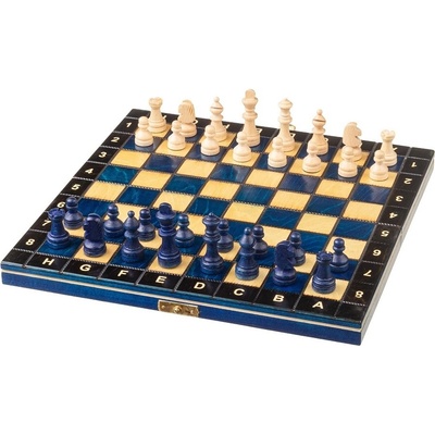 Magnetický školský šach modré