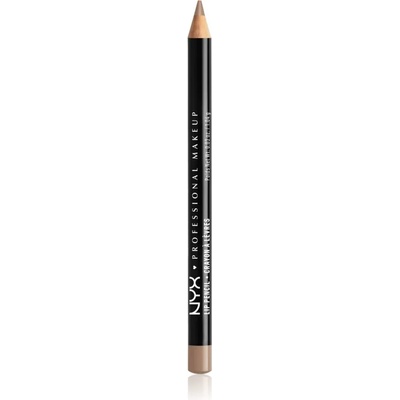 NYX Professional Makeup Slim Lip Pencil прецизен молив за устни цвят 02 Brown 1 гр