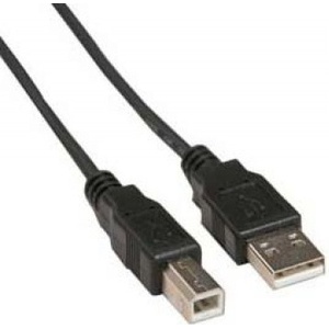 Spacer USB SPACER кабел за принтер USB 2.0 (T) към USB 2.0 Type-B (T) 4.5m черен "SPC-USB-AMBM-15 (SPC-USB-AMBM-15)