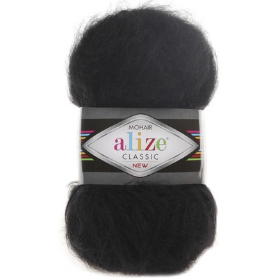 Alize Mohair classic 60 černá