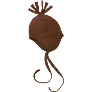 Engel Зимна шапка (beanie) Engel Baby Hat, Wool Fleece Beanie - Zimt Melange - размер 86/92 (EU) (204-4079-1211)