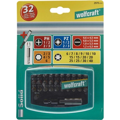 Wolfcraft 32 kusů WF2975000
