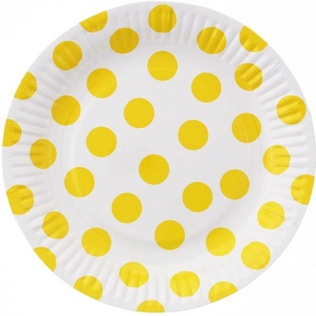 Image 1 of Godan Чинии, жълти на точки, 18 см
