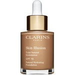 Clarins Skin Illusion Natural Hydrating Foundation озаряващ хидратиращ фон дьо тен SPF 15 цвят 114N Cappuccino 30ml