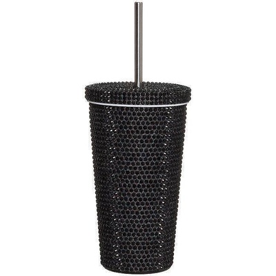 Maku (Финландия) Термочаша maku deal с диамантен ефект и сламка в черен цвят - 540 мл (tb maku 651570)