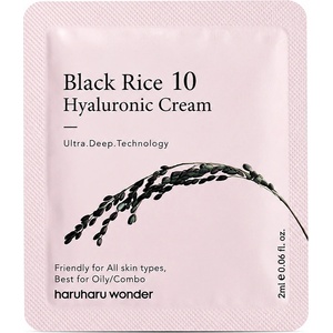 haruharu wonder Black Rice 10 Hyaluronic Cream (sample) - Хидратиращ Крем 2ml (sample)