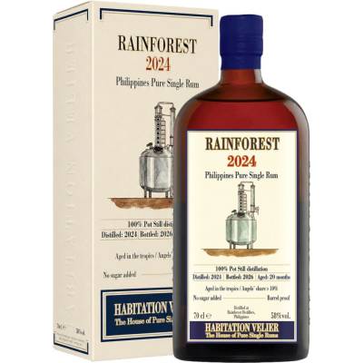 Habitation Velier Rainforest 2024 58% 0,7 l (karton)