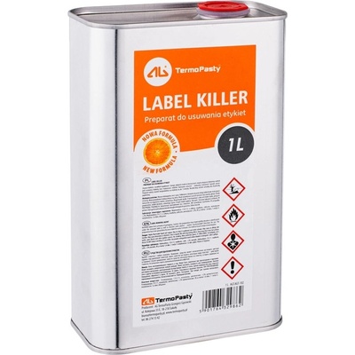 Label Killer rozpúšťa lepidlo z 1 l