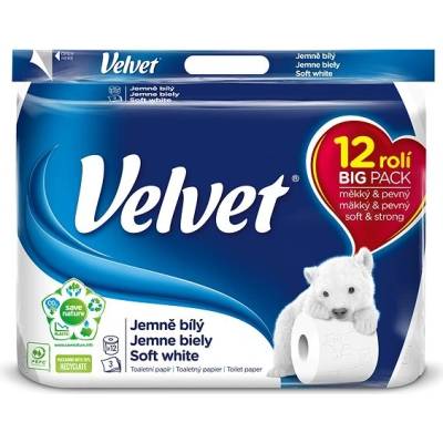 Velvet Soft White 12 ks – Zboží Mobilmania