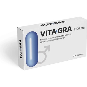  Таблетки за ерекция с натурални съставки, 4 броя - Vitagra (VITAG00001)