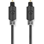 Nedis CABW25000AT50 оптичен аудиокабел, TosLink щепсел, дължина: 5 m (CABW25000AT50)