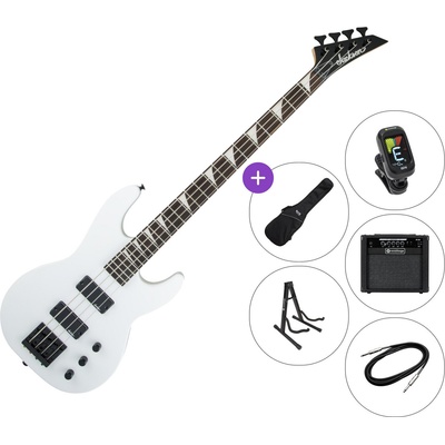 JS Series Concert Bass JS2 AH SET 2 Snow White Електрическа бас китара