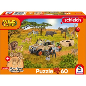Schmidt Spiele - Puzzle In the Savannah + figure - 40 - 99 piese