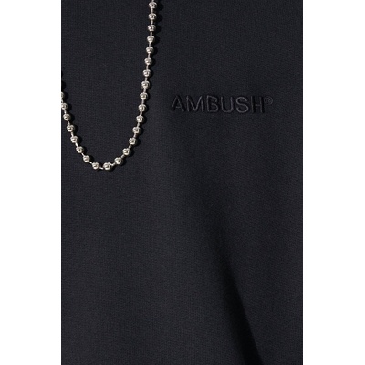 AMBUSH Памучен суичър AMBUSH Ballchain (BMBB001S24FLE0011010)