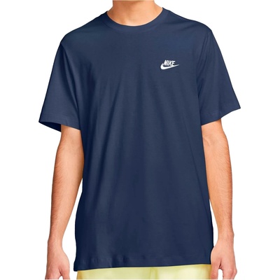 Nike Мъжка тениска Nike Sportswear Club T-Shirt - Midnight Navy / White (216-3873-0112)