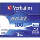 Médiá na napaľovanie Verbatim BD-R 100GB 4x, 5ks