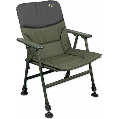 Carp spirit Level chair odtiene zelenej