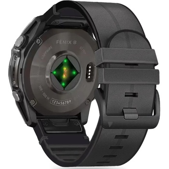 Tech-Protect silicone pu garmin fenix 5 / 6 / 6 pro / 7 / 8 (47 mm) / e black (5906302377015)