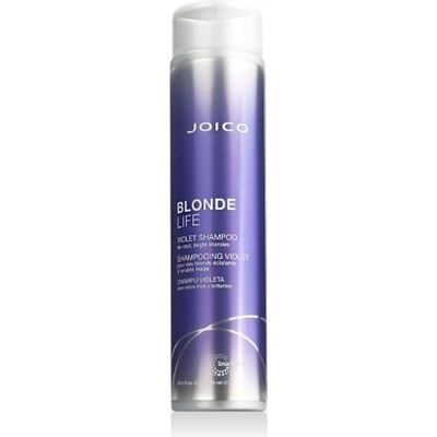 Joico Blonde Life Violet Shampoo 300 ml шампоан за руса коса против нежелани топли нюанси унисекс