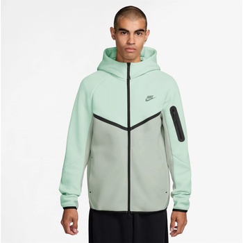 Nike Мъжки суичър Nike Tech Fleece Hoodie Mens - Barely Green