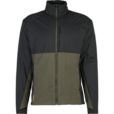 Stoic Мъжко вълнено яке Stoic MountainWool60 JokkmokkSt. Hybrid Jacket Insulation jacket - Black / Dark Olive - размер 4XL (005-6565-0117)