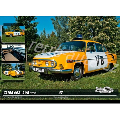 Pohlednice č. 47 - TATRA 603 - 2 VB (1975)