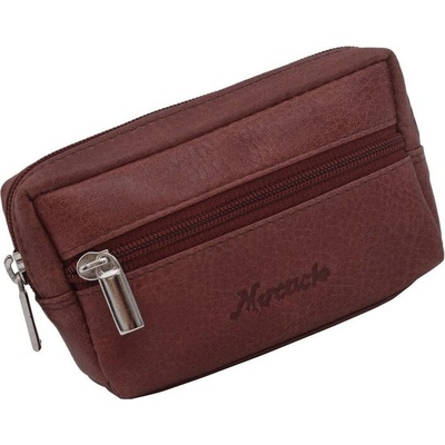 Kľúčenka MERCUCIO Kožené puzdro na kľúče s 2 remienkami ružové