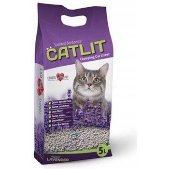 Catlit hrudkujúca s levanduľou 5 l