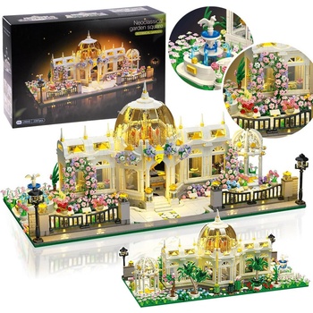 JIE STAR Neoklasicistní botanická zahrada s LED osvětlením