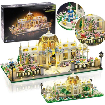 JIE STAR Neoklasicistní botanická zahrada s LED osvětlením