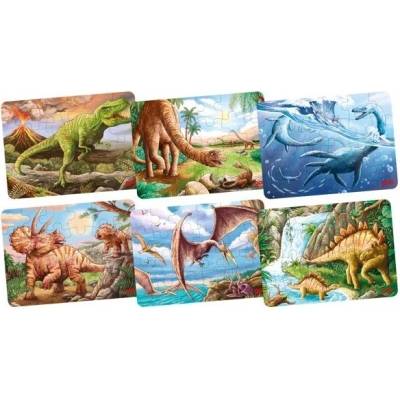 GOKI PLEZIOSAURUS dřevěné dinosaurus 24 dílků