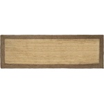 vidaXL Килим за площ Сиво 80 x 200 cm юта (42010664)