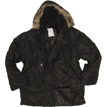 Bunda Mil-tec US pilotná N-3B basic dlhá čierná