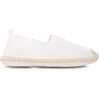Prety slip on tenisky espadrilky 2201-2WH bílé