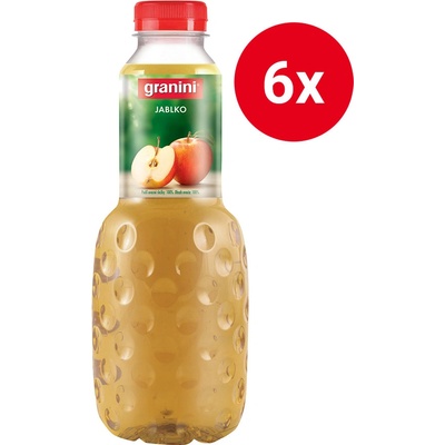 granini Džus 100 % jablko 6 x 1 l