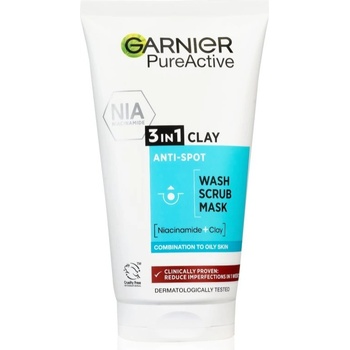 Garnier Pure 3v1 gel peeling a maska 150 ml