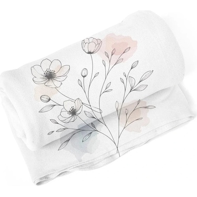 Sablio Deka Květinová linie 190x140