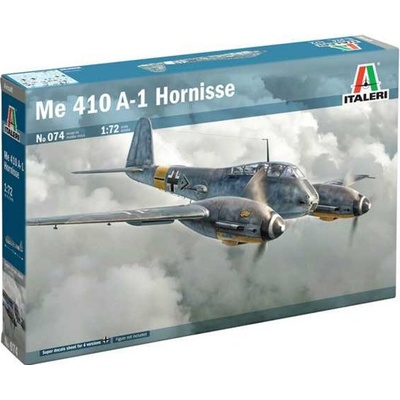Italeri Me 410A 1 Hornisse Model Kit letadlo 0074 1:72