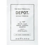 Depot No. 107 White Clay Sebum Control шампоан за мазен скалп 10 ml