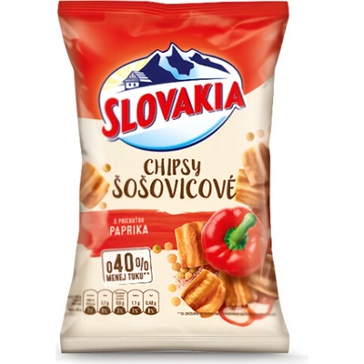 Slovakia Šošovicové chipsy paprika