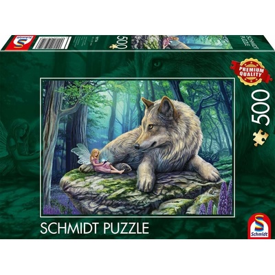 SCHMIDT Vlk a víla 500 dielov
