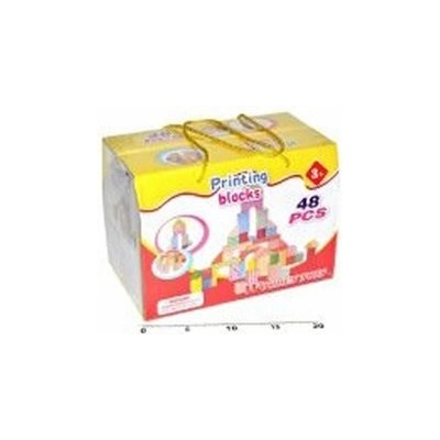 Wiky Kostky dřevěné 48 ks