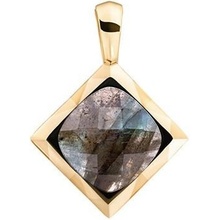 Sparkling Pozlacený přívěsek s labradoritem SPG32-G18